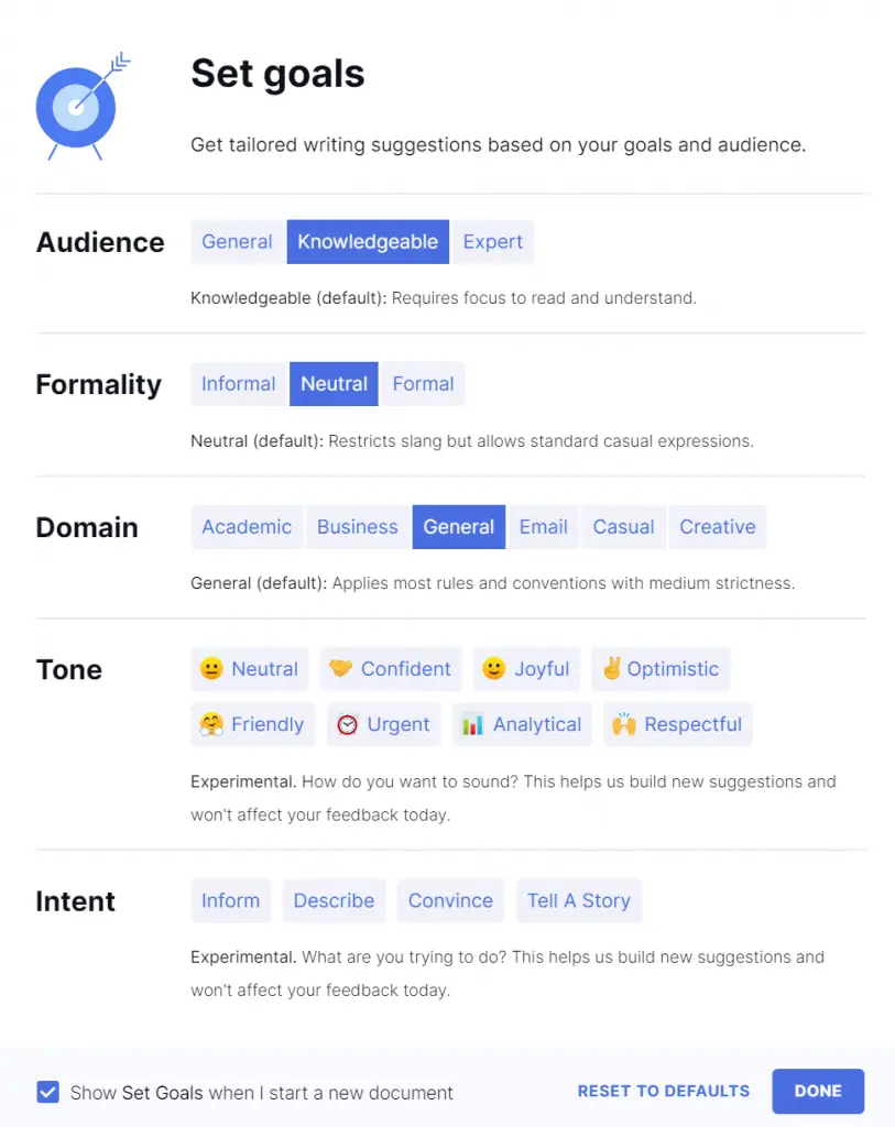 Grammarly, tool professionale per scrivere in inglese